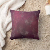 Coussin de feuille d'argent Cranberry (Couverture)
