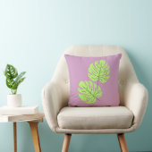 Coussin de Feuilles Vertes (Chaise)