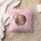 Coussin de fille de poussette personnalisée (Couverture)