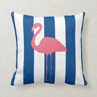 Coussin de Flamant rose