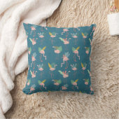 Coussin de Flamant rose tropical (Couverture)