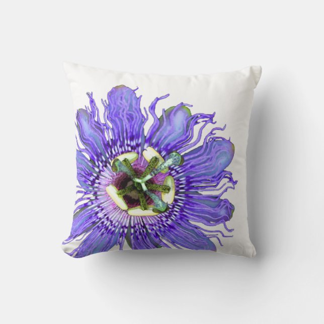 Coussin de fleur de passion (Recto)