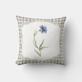 Coussin de fleur de prairie rurale (Recto)