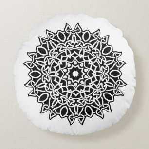 coussin de fleurs célestes