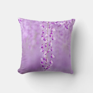 Coussin de fleurs de lavande délicate