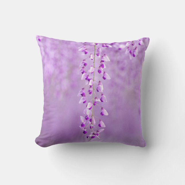 Coussin de fleurs de lavande délicates (Recto)