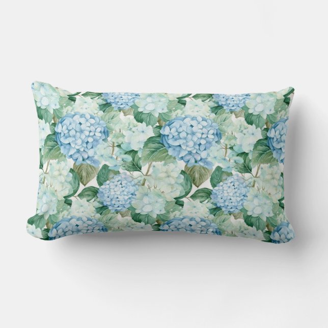 Coussin de fleurs d'Hydrangea (Recto)