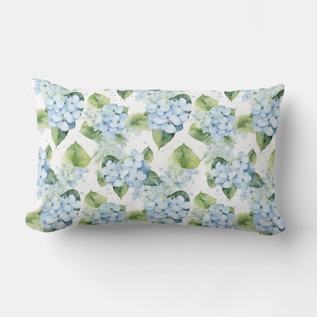 Coussin de fleurs d'Hydrangea (Recto)