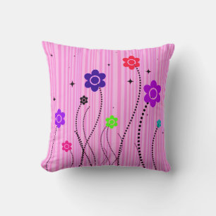 Coussin de fleurs en croissance (rose)