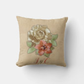 Coussin de fleurs en cuir (Recto)