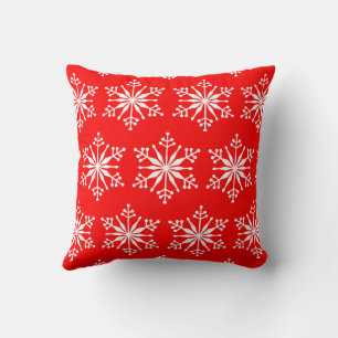 Coussin de flocon d'hiver pour le Festive Home.