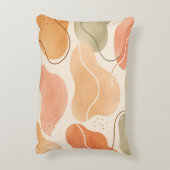 Coussin de forme organique abstraite boho - Terrac (Dos(Vertical))