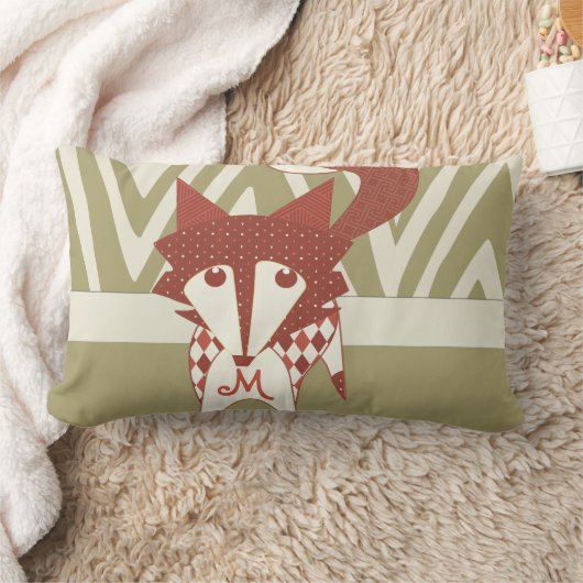 Coussin de Fox Stylisé Monogrammé (Couverture)