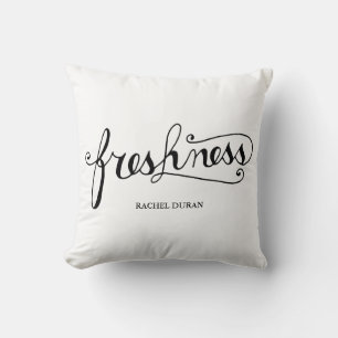 coussin de fraîcheur de calligraphie