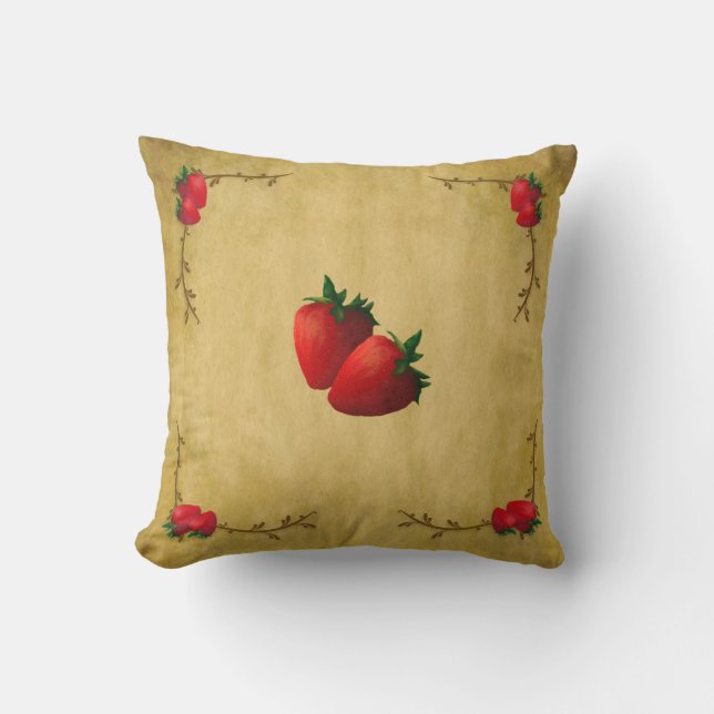 Coussin de fraises (Recto)