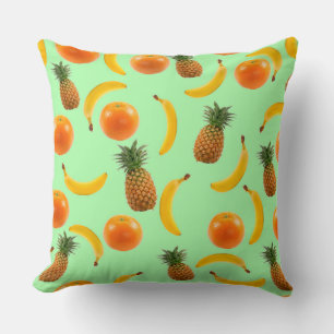 Coussin de fruits tropicaux