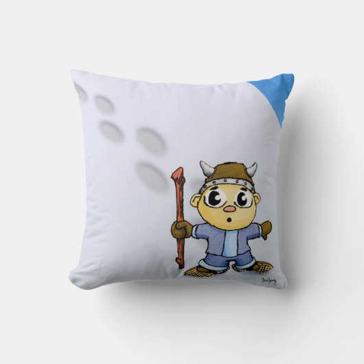 Coussin de garçon de Viking (Recto)