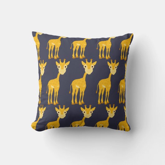 Coussin de girafe - copie illustrée (Recto)