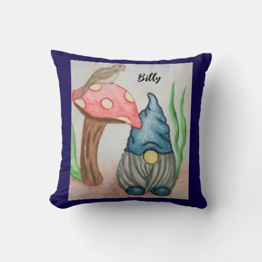 Coussin de Gnome and Mushroom (Recto)