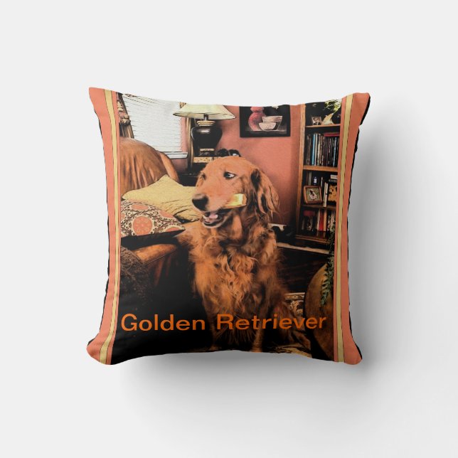 Coussin de golden retriever (Recto)
