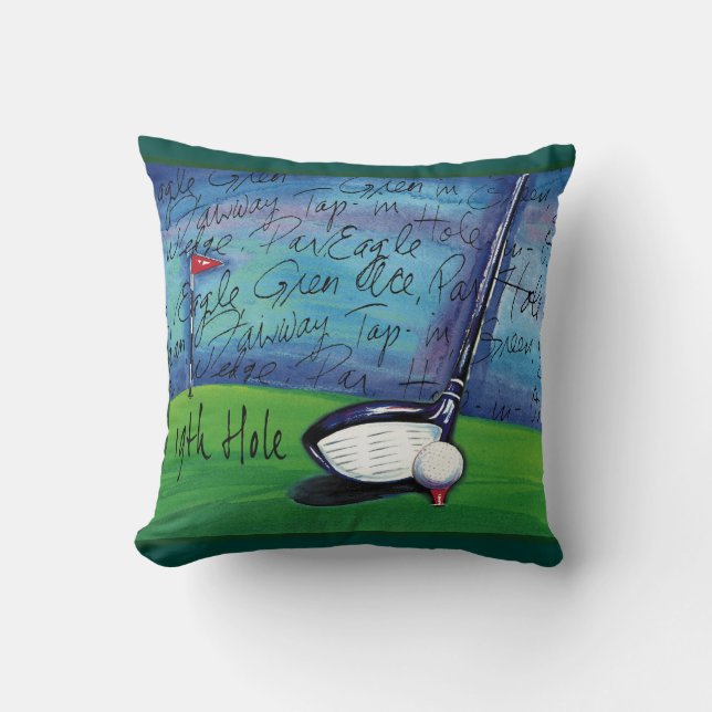 Coussin de golf (Recto)