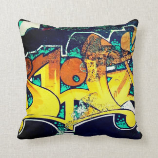 Coussin de graffiti