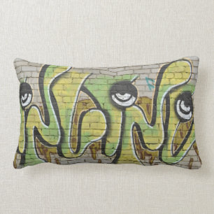 Coussin de graffiti