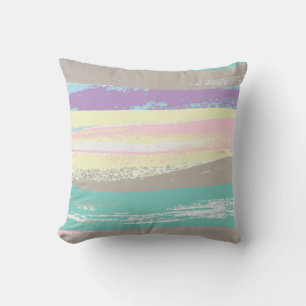 coussin de grunge peint