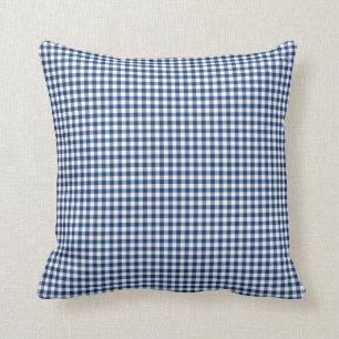 Coussin de guingan dans le bleu de Sodalite