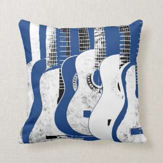 Coussin de guitare de bleu de cobalt