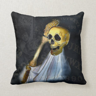 Coussin de Halloween Skelleton