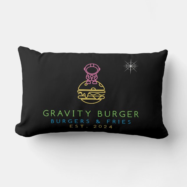 Coussin de hamburger de gravité (Recto)