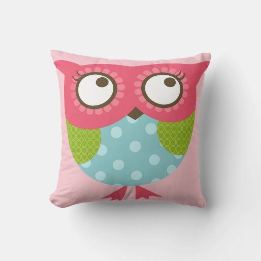 Coussin de hibou de bébé (Recto)