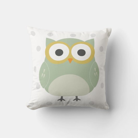 coussin de hibou de crèche (Recto)