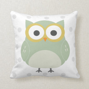 coussin de hibou de crèche