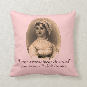 Coussin de Jane Austen