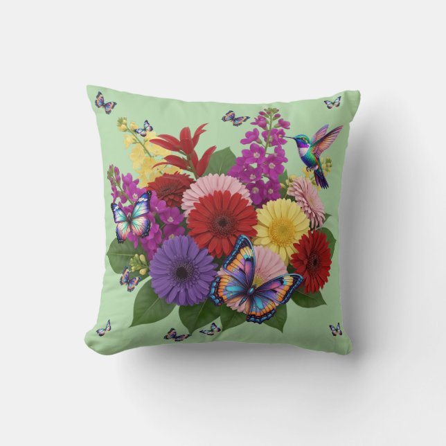 Coussin de jardin animé (Recto)