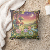 Coussin de jardin de fleurs enchanté (Couverture)