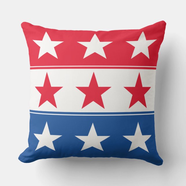 Coussin de jardin du 4 juillet (Recto)