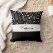 Coussin de jet à monogramme (Couverture)