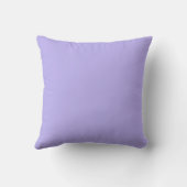Coussin de jet à monogramme floral violet (Verso)