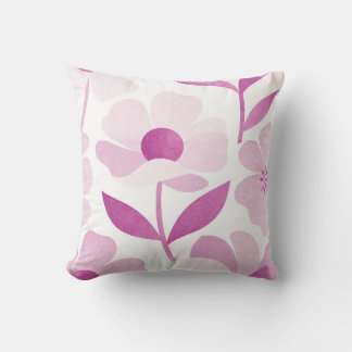Coussin de jet à motif floral classique – Maison é