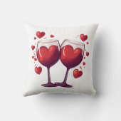 Coussin de jet “À nous, mon amour" (Verso)