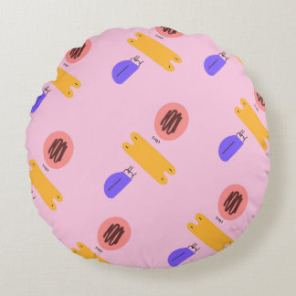 Coussin de jet abstrait coloré