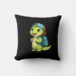 Coussin de jet adorable dinosaure pour la rentrée