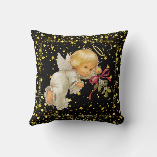 Coussin de jet Ange Mignon (Verso)