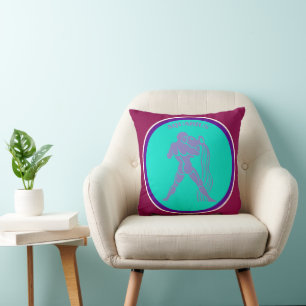 Coussin de jet Aquarius