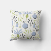 Coussin de jet avec nom où l'amour vit (Verso)