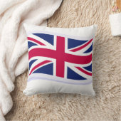 Coussin de jet avec Union Jack (avant) 40,6 cm (Couverture)