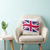 Coussin de jet avec Union Jack (avant) 40,6 cm (Chaise)